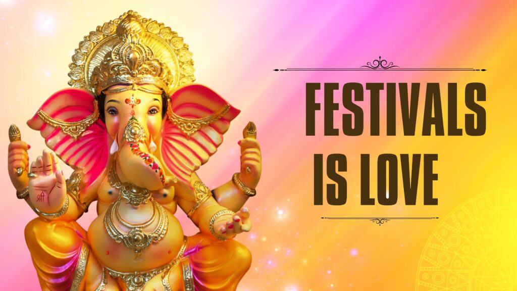 Ganesh ji beautiful image of the statue welcoming the festivals