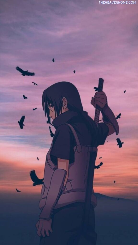 itachi uchiha mobile wallpaper hd - naruto anime