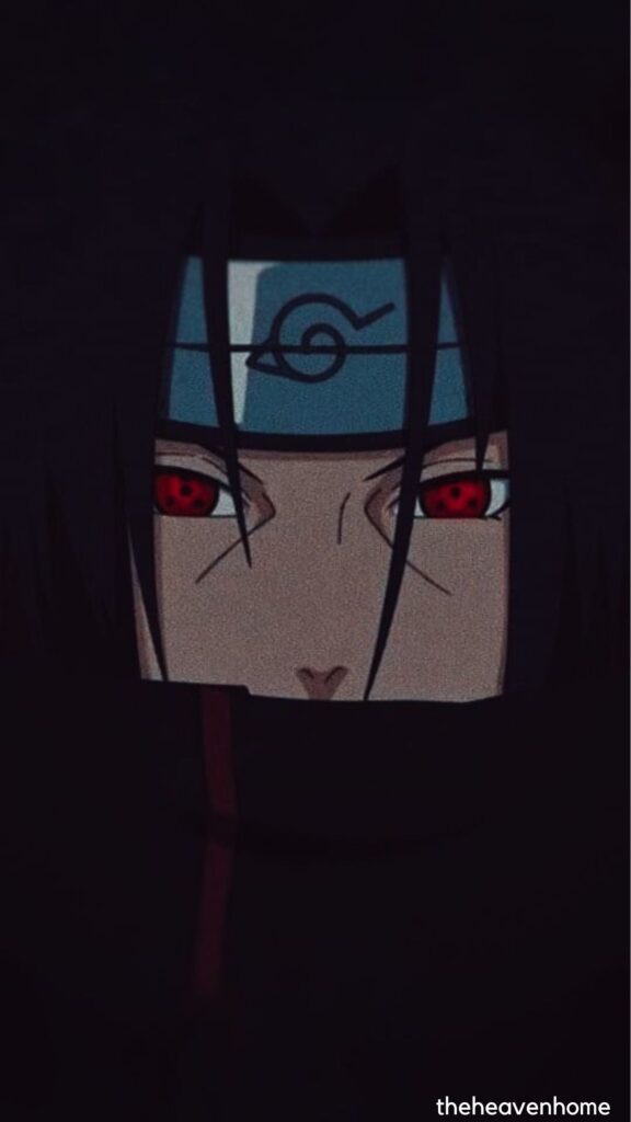 itachi uchiha wallpaper with his sharingan for mobile hd