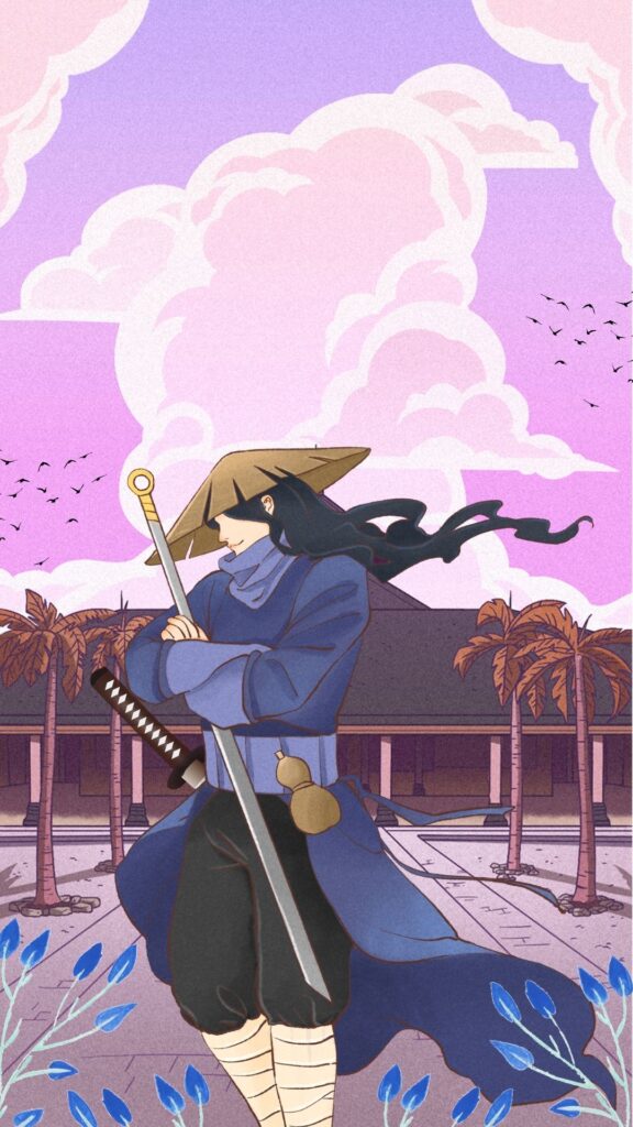 anime samurai mobile wallpaper hd