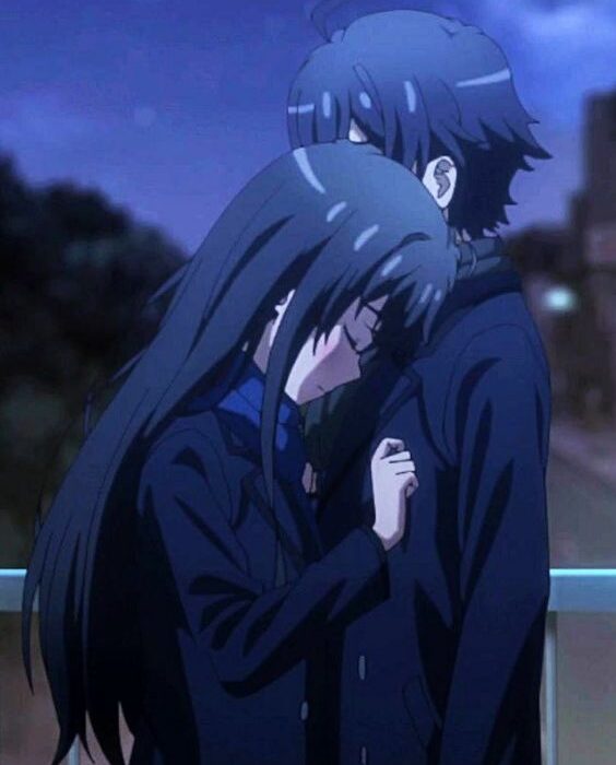 Oregairu Couple scennes image Loner image