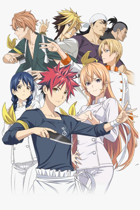 Food wars main cover theme image