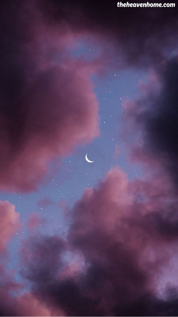 sky with beautiful clouds wallpaper for mobile