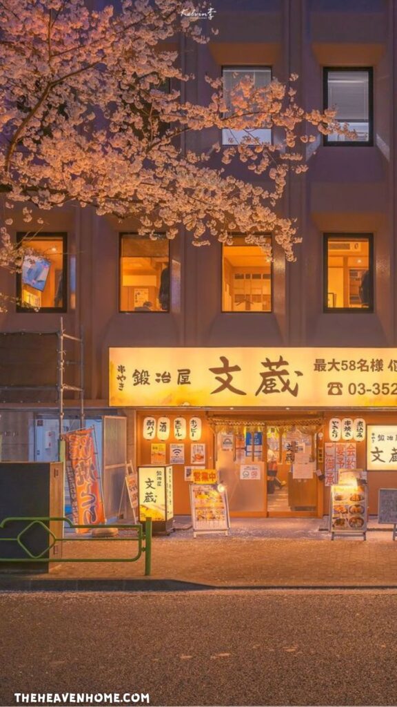 a beautiful japanese shop mobile wallpaper hd