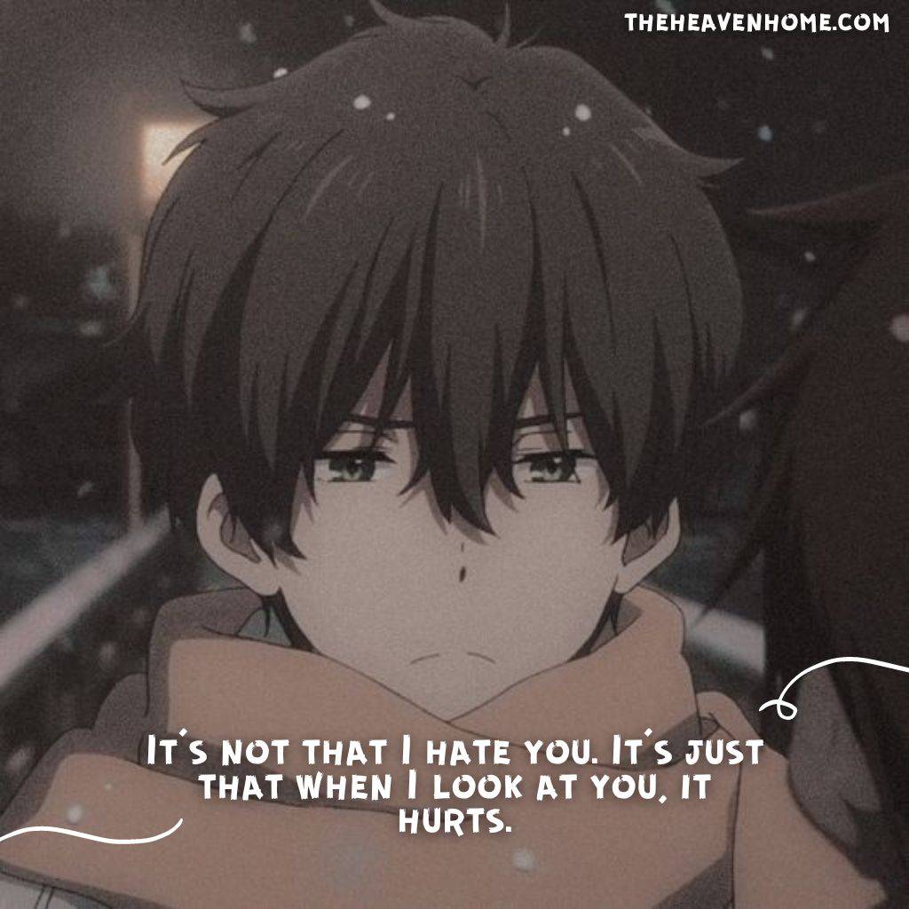 Oreki from hyouka loner sad image